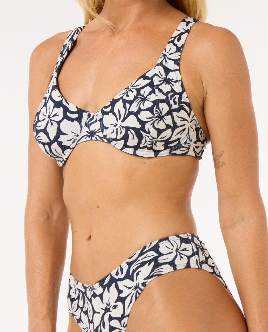 dół bikini las flores high leg good covering