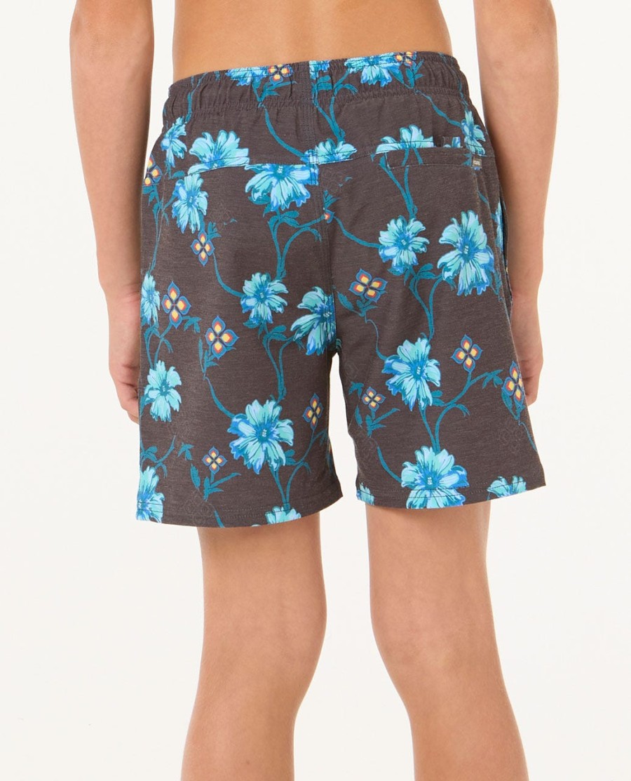 szorty kąpielowe surf revival floral volley – chłopcy 8–16 lat