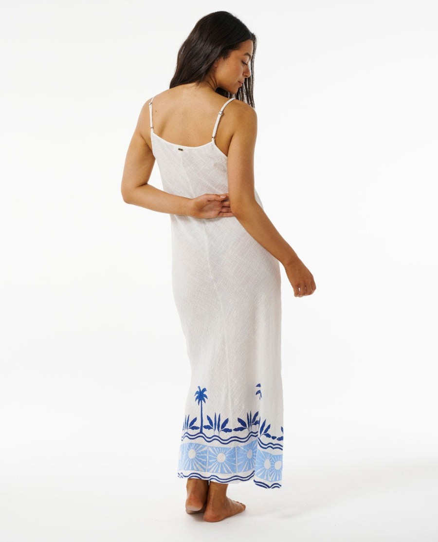 sukienka maxi z nadrukiem santorini sun