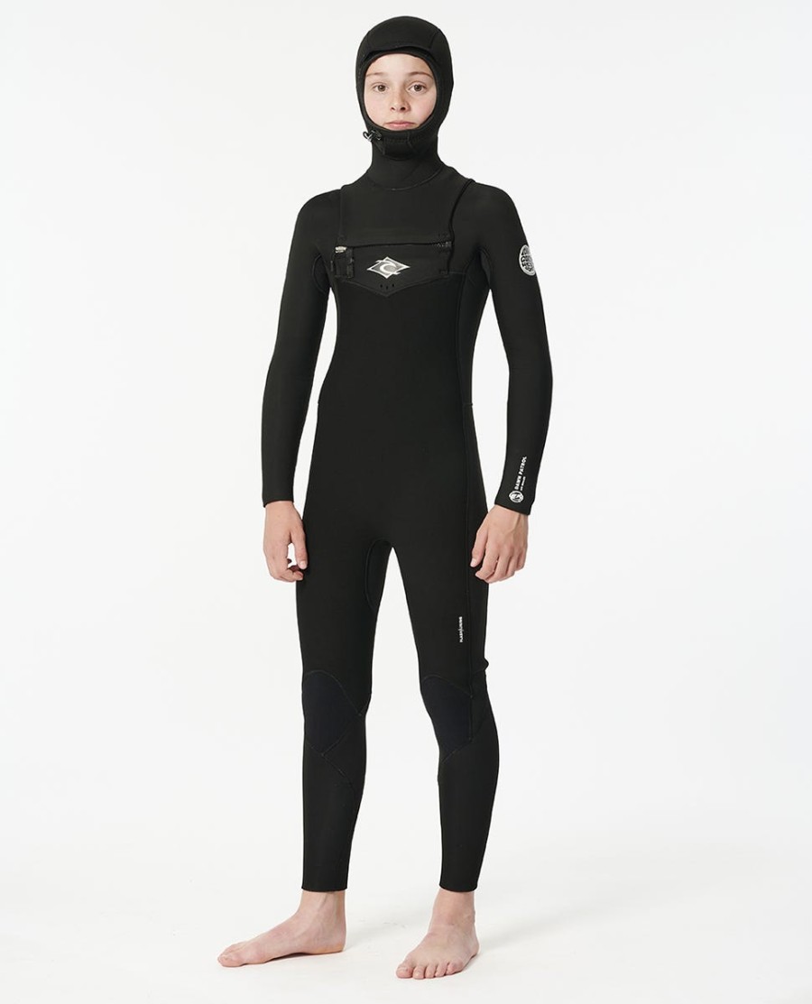 junior dawn patrol 54 chest zip fullsuit mokry kombinezon z zamkiem błyskawicznym