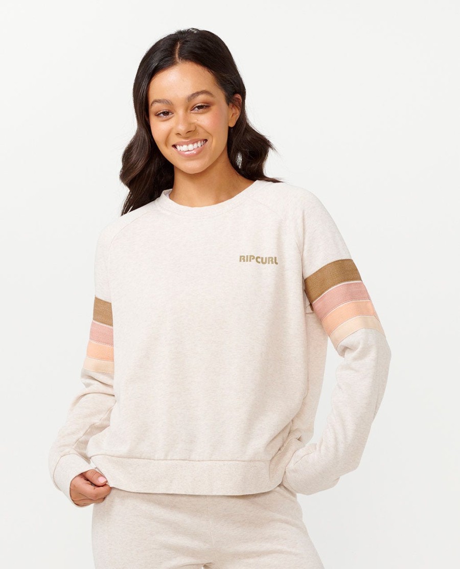 high tide raglan crew