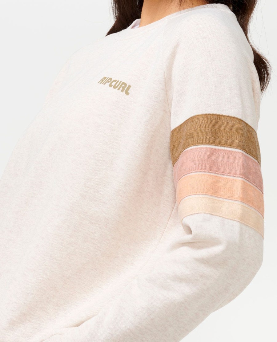 high tide raglan crew