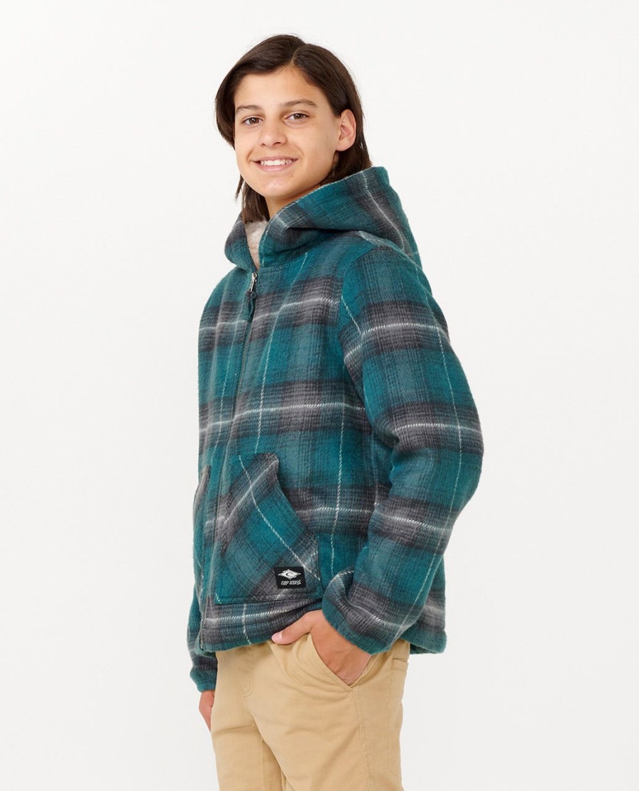 kurtka surf check – chłopcy 8–16 lat