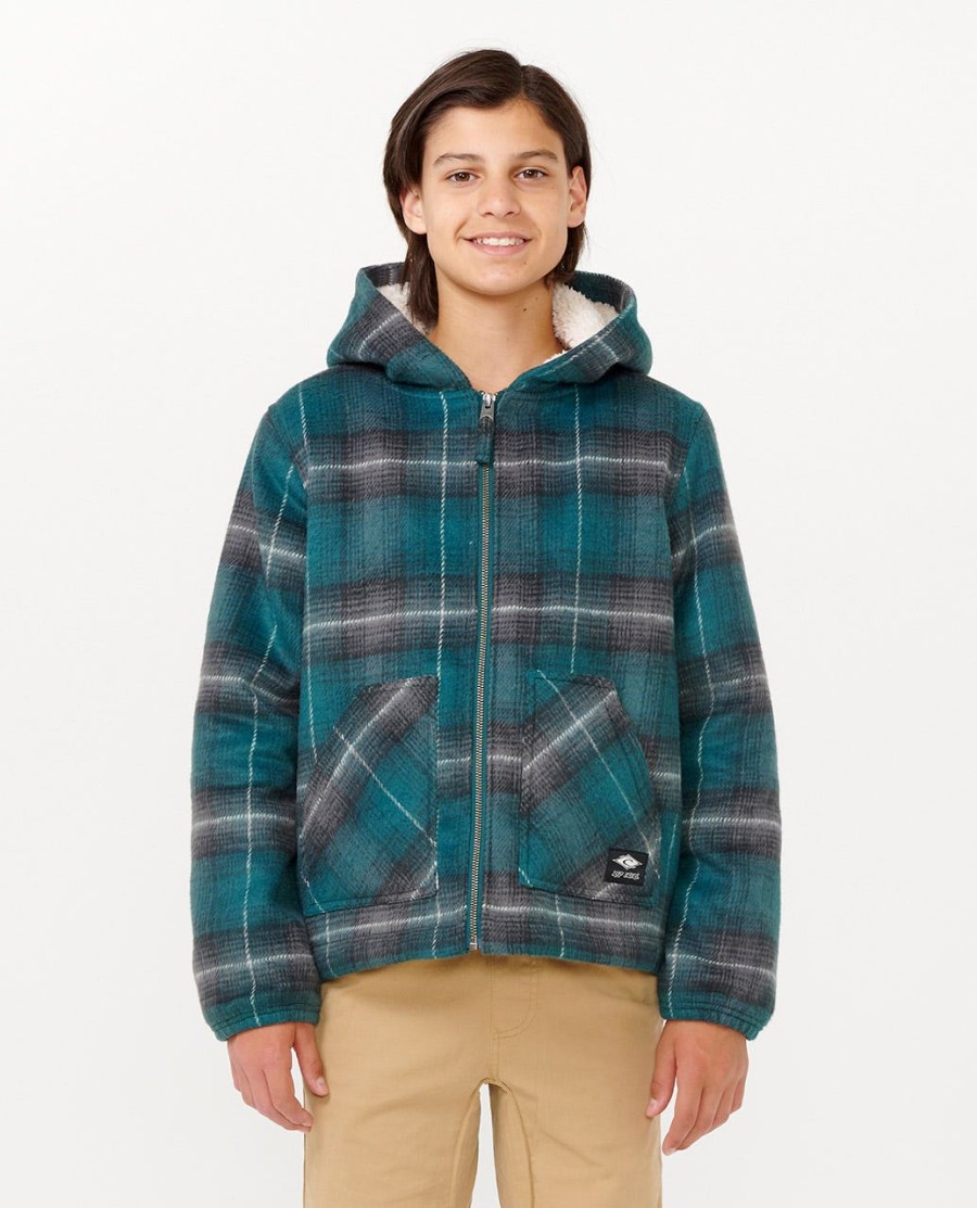 kurtka surf check – chłopcy 8–16 lat