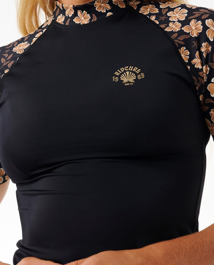 soleil kamizelka z krótkim rękawem uv rash vest