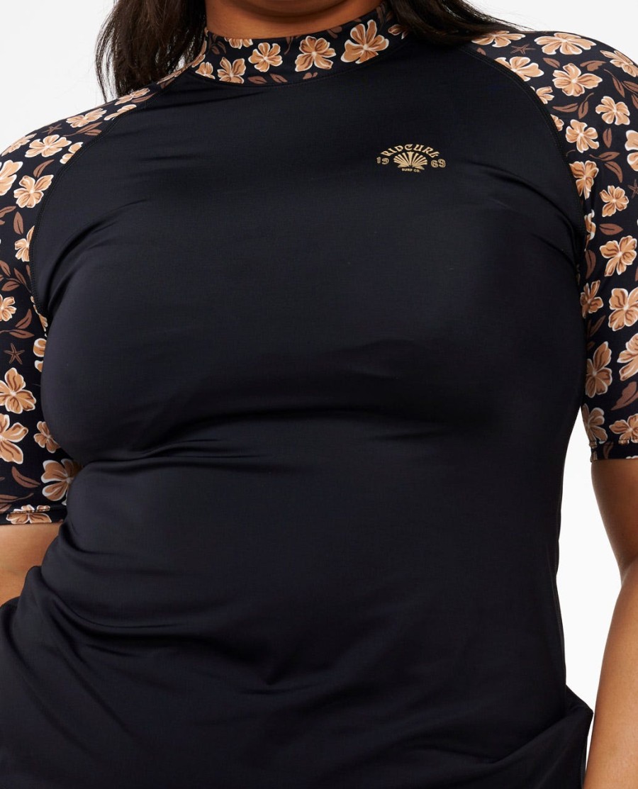 soleil kamizelka z krótkim rękawem uv rash vest