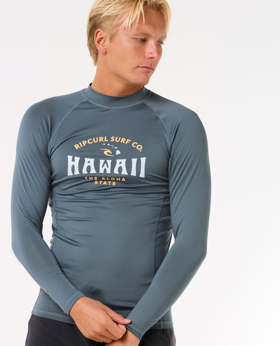 koszulka ochronna z długim rękawem hawaii upf performance