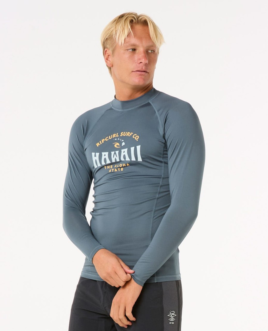 koszulka ochronna z długim rękawem hawaii upf performance