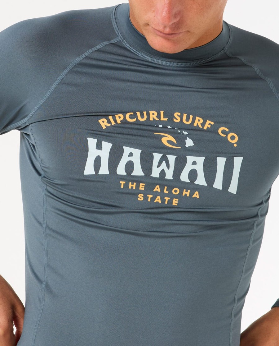 koszulka ochronna z długim rękawem hawaii upf performance