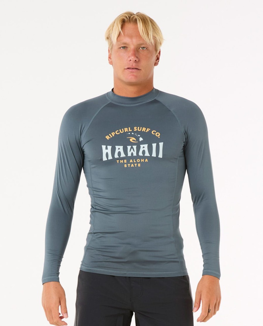 koszulka ochronna z długim rękawem hawaii upf performance