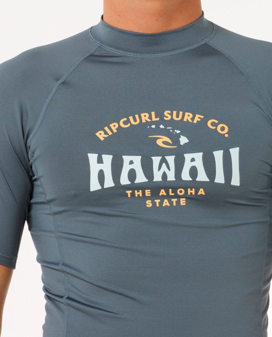 koszulka ochronna z krótkim rękawem hawaii upf performance