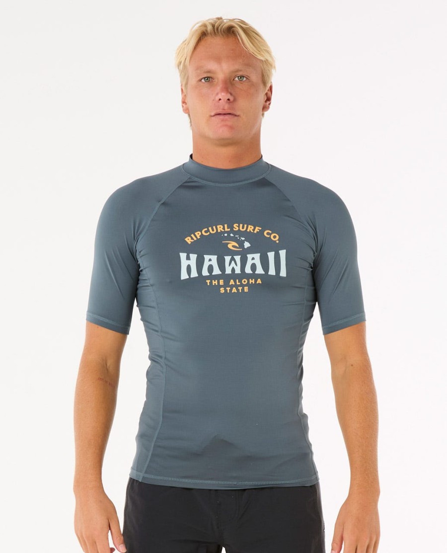 koszulka ochronna z krótkim rękawem hawaii upf performance