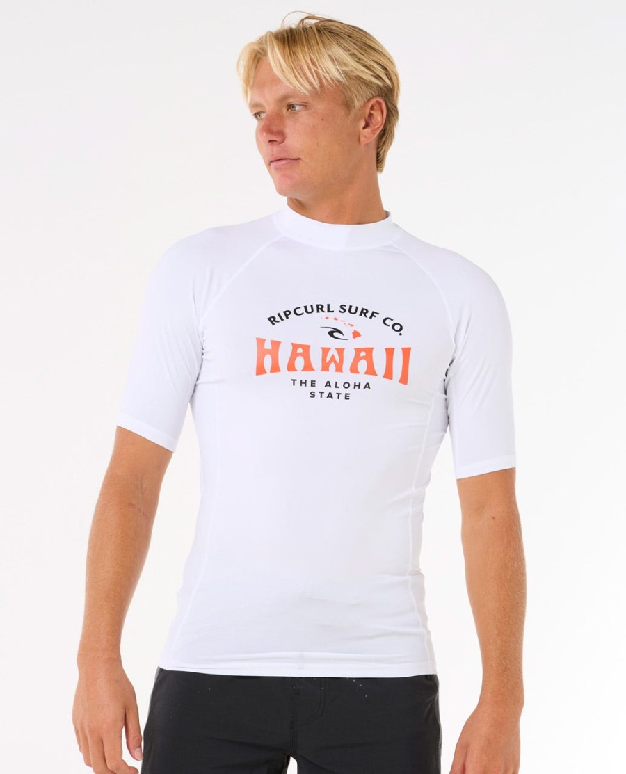 koszulka ochronna z krótkim rękawem hawaii upf performance