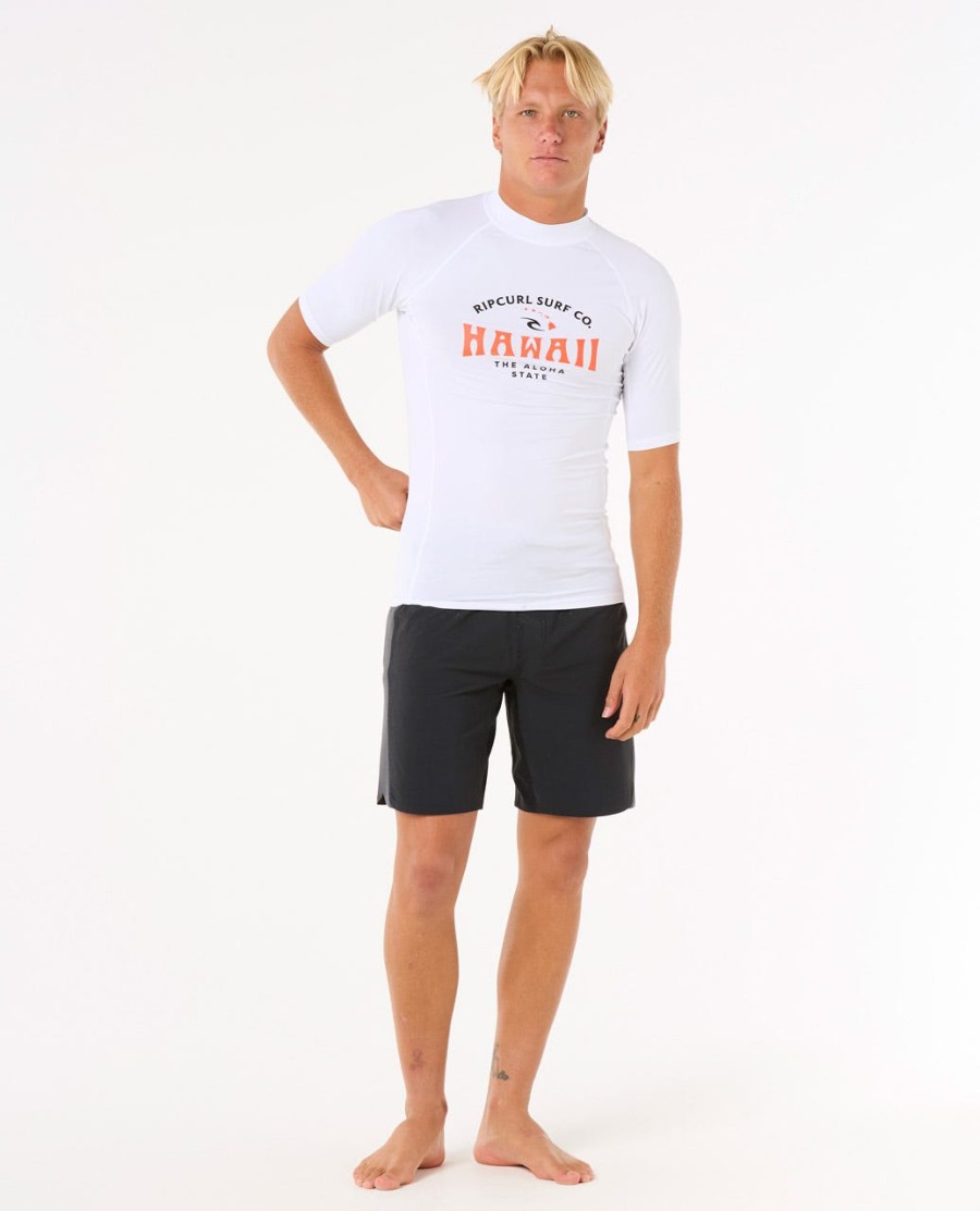 koszulka ochronna z krótkim rękawem hawaii upf performance