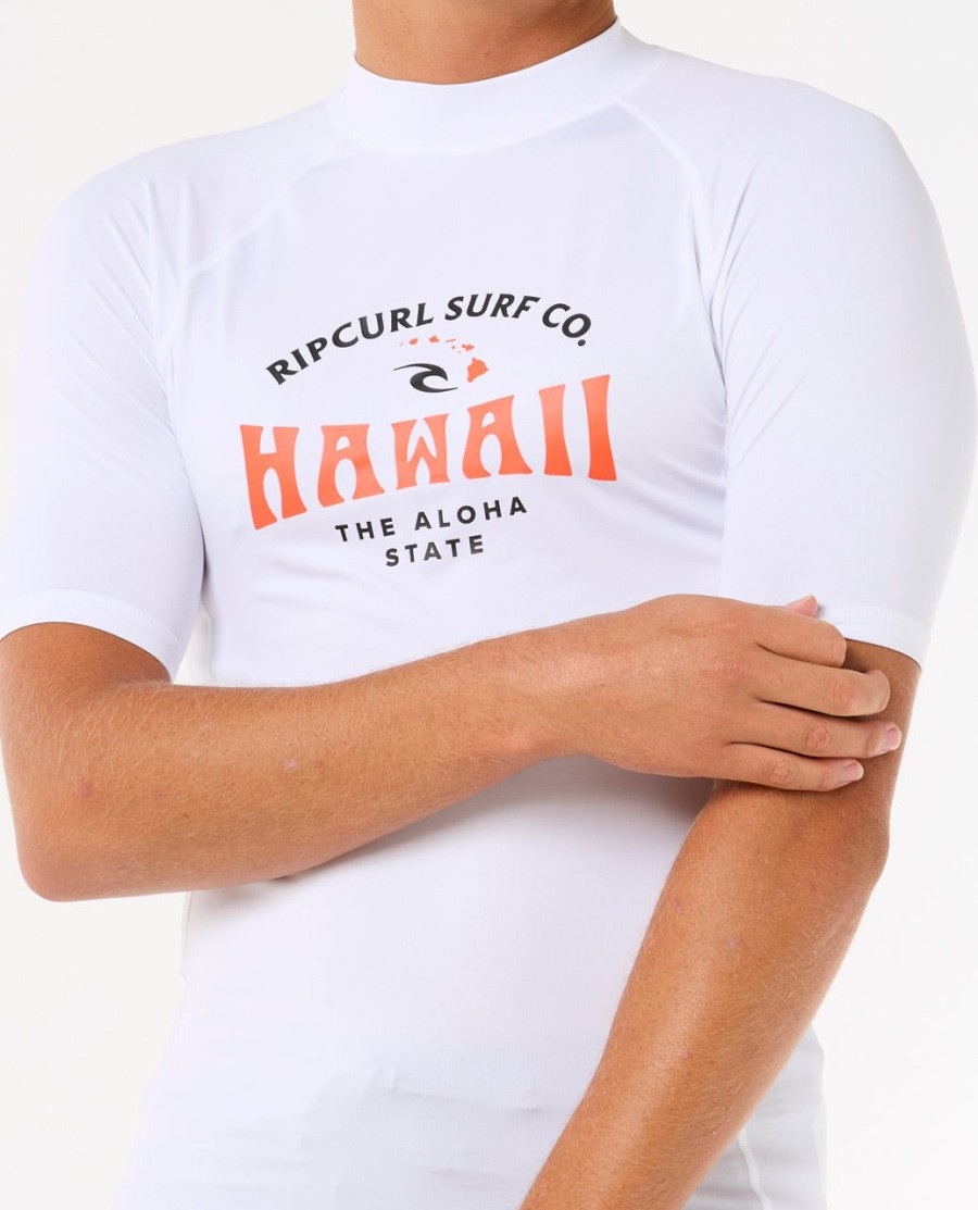 koszulka ochronna z krótkim rękawem hawaii upf performance