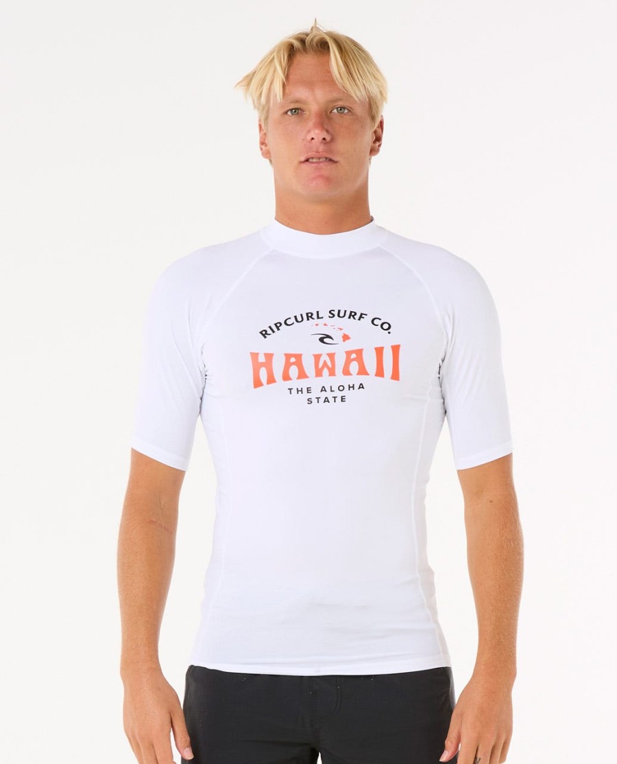 koszulka ochronna z krótkim rękawem hawaii upf performance