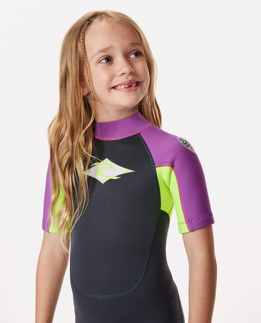 groms omega back zip springsuit wetsuit