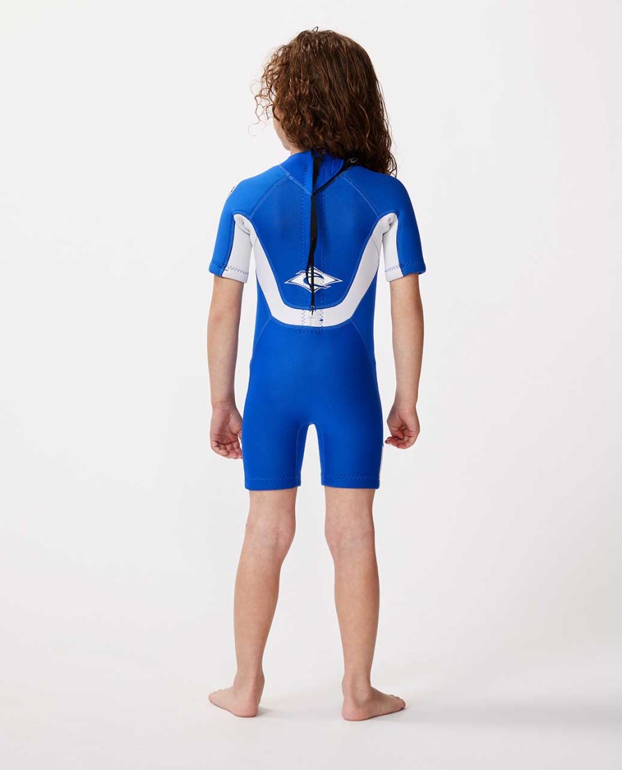 groms omega back zip springsuit wetsuit