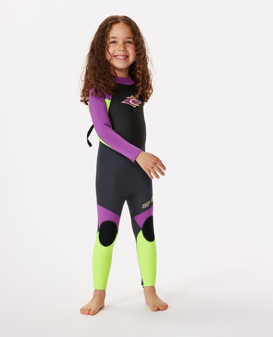 groms omega back zip 32mm fullsuit wetsuit