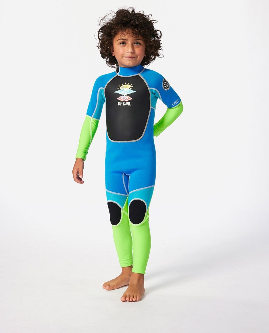 groms omega back zip easy onoff mokry kombinezon