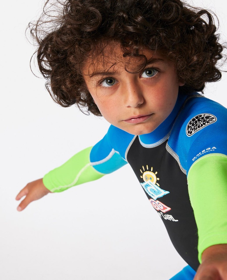 groms omega back zip easy onoff mokry kombinezon