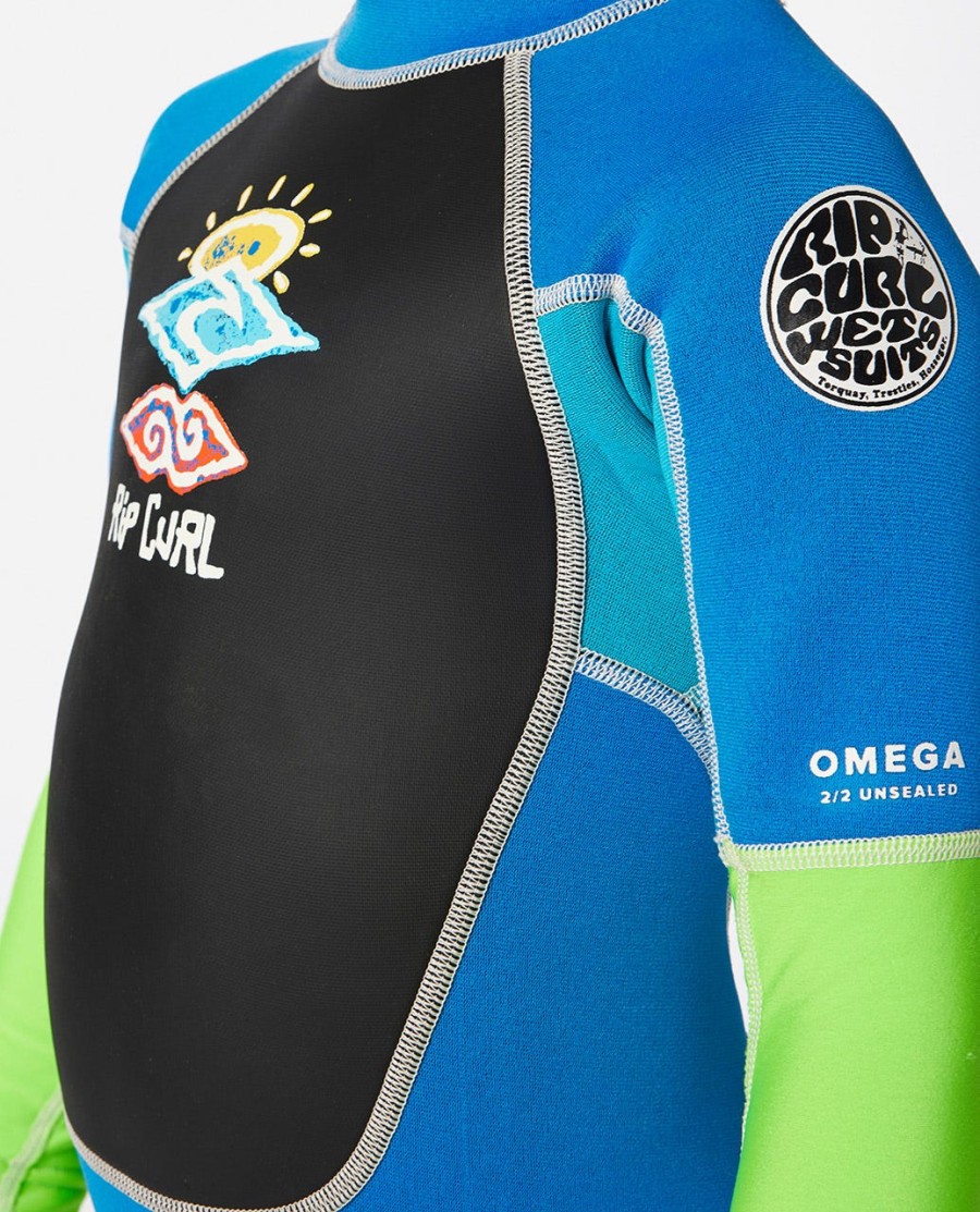 groms omega back zip easy onoff mokry kombinezon