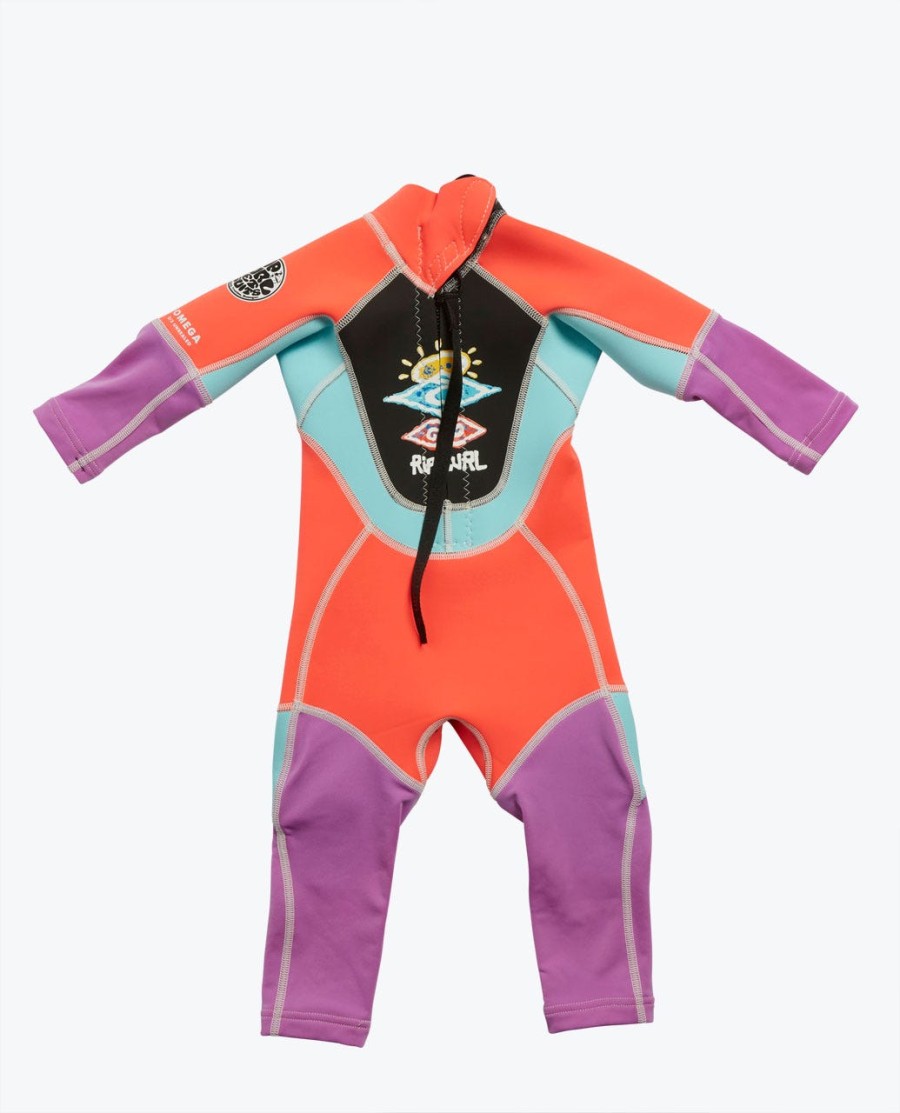 groms omega back zip easy onoff mokry kombinezon