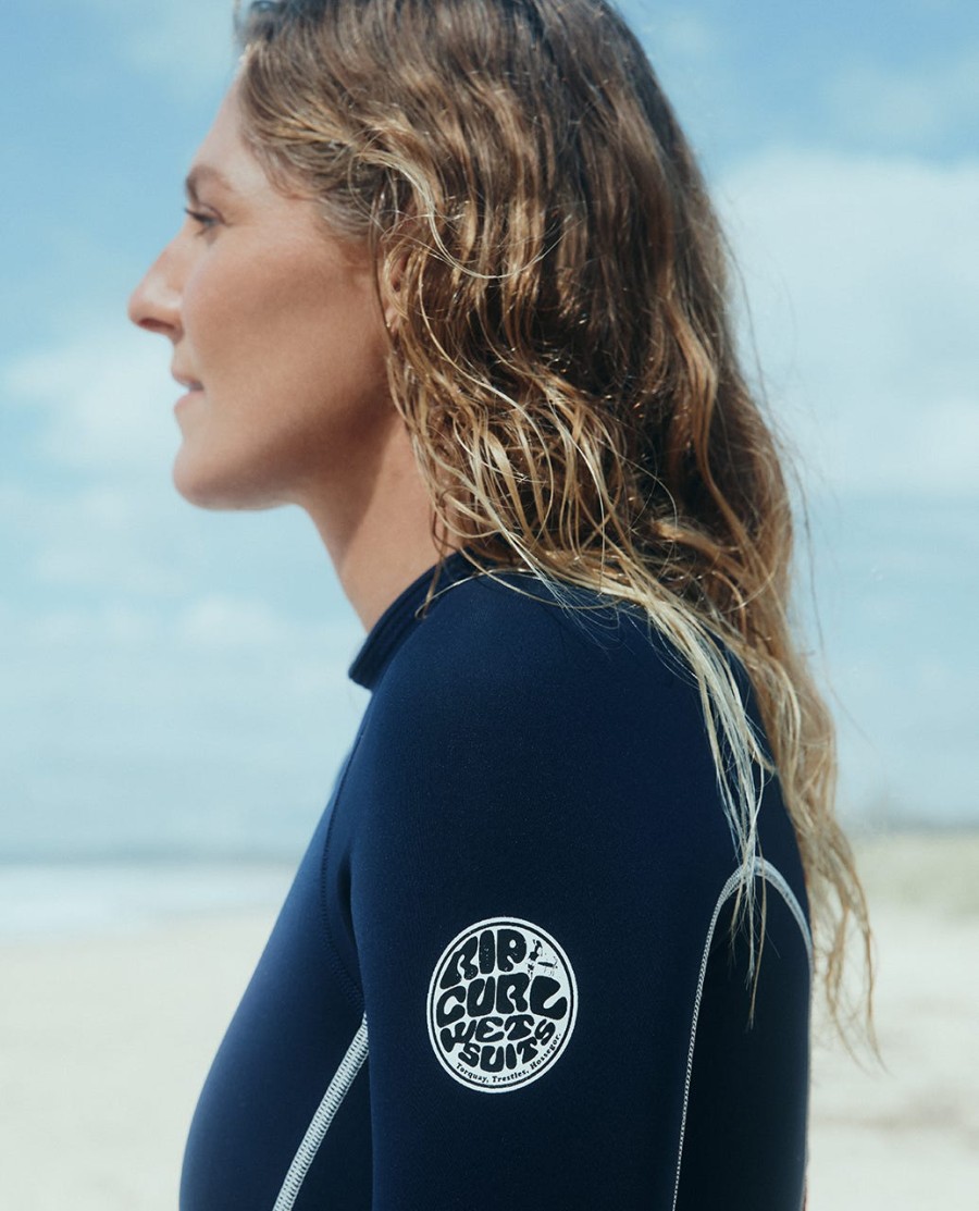 steph gilmore g-bomb 15 mm długi rękaw zamek błyskawiczny z tyłu dobry kombinezon sprężynowy