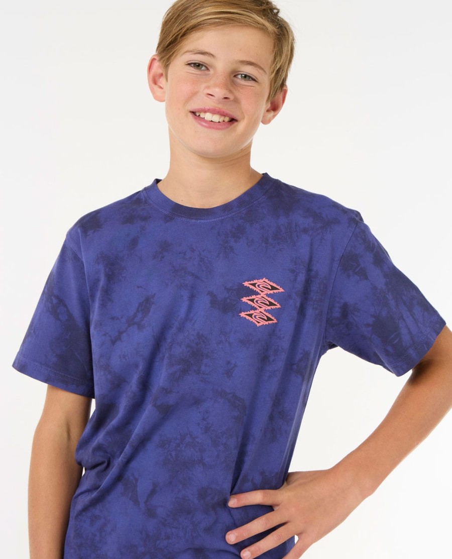 koszulka raw energy tie dye – chłopcy 8–16 lat