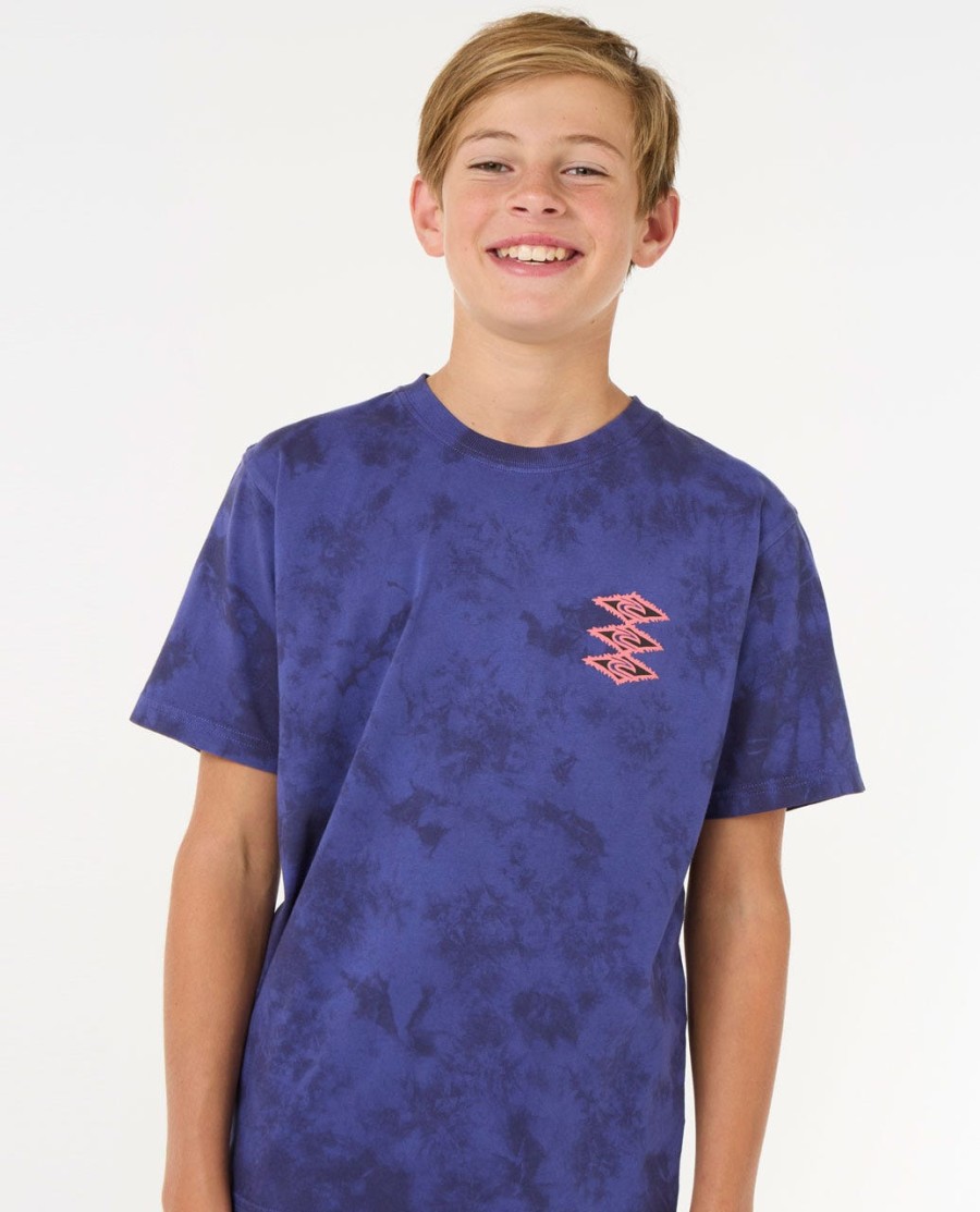 koszulka raw energy tie dye – chłopcy 8–16 lat